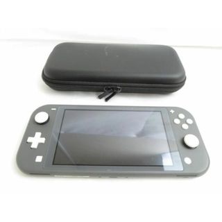  中古品 ゲーム Nintendo switch ニンテンドースイッチ 本体 HDH-001 Lite グレー 動作品 初期化済み カバーケース付き