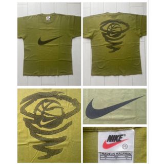 ナイキ(NIKE)の90s VINTAGE NIKE BIG SWOOSH 希少 両面 デカロゴ (Tシャツ/カットソー(半袖/袖なし))