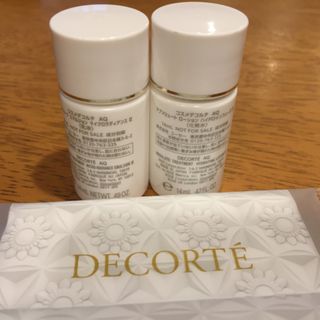 コスメデコルテ(COSME DECORTE)のコスメデコルテ AQ サンプルセット(乳液/ミルク)