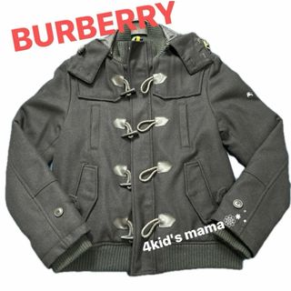 バーバリーブラックレーベル(BURBERRY BLACK LABEL)のBURBERRY ブラックレーベル ダッフルコート M  黒 (ダッフルコート)