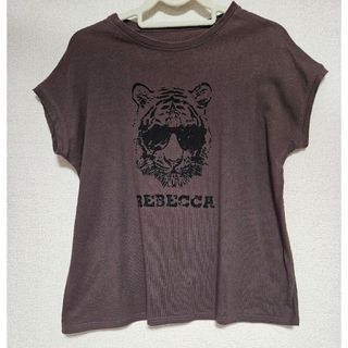 焦げ茶Tシャツ(Tシャツ(半袖/袖なし))