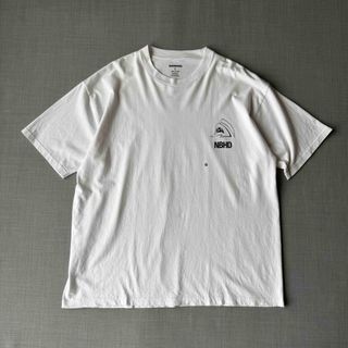 ネイバーフッド(NEIGHBORHOOD)のNEIGHBORHOOD スカルプリント コラボTシャツ ホワイト L(Tシャツ/カットソー(半袖/袖なし))