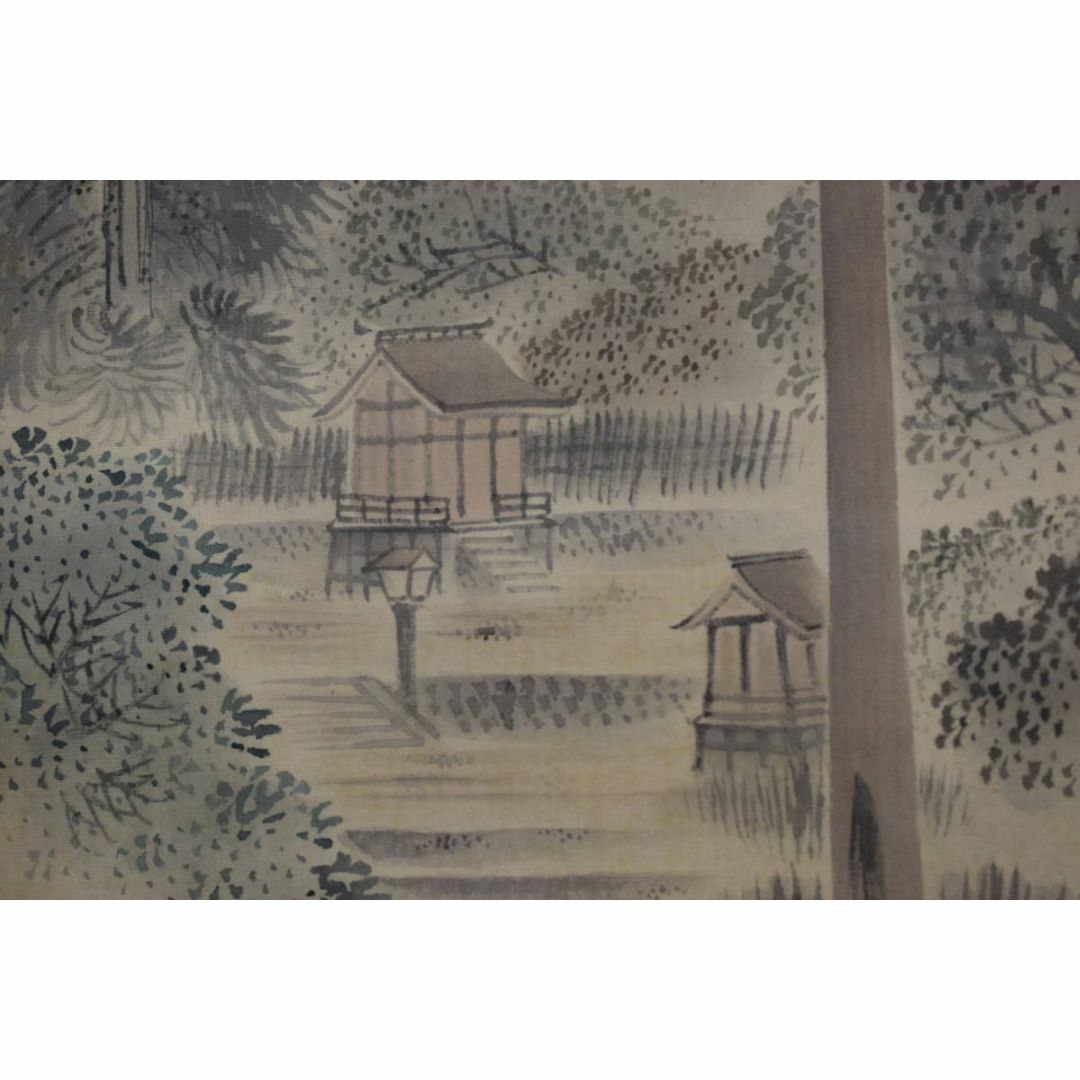 真作】章鳳/神社鳥居図/山水図/掛軸☆宝船☆Y-248の通販 by 掛軸 真作】章鳳/神社鳥居図/山水図/掛軸☆宝船☆Y-248の通販 by 掛軸