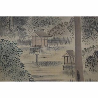 真作】章鳳/神社鳥居図/山水図/掛軸☆宝船☆Y-248の通販 by 掛軸 真作】章鳳/神社鳥居図/山水図/掛軸☆宝船☆Y-248の通販 by 掛軸