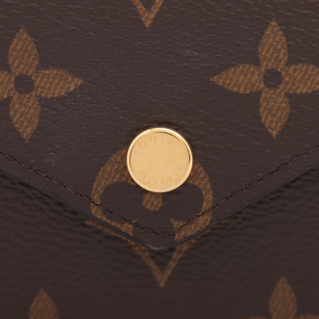 LOUIS VUITTON(ルイヴィトン)のヴィトン ポルトフォイユヴィクトリーヌ   ブラウン レディース コンパク レディースのファッション小物(財布)の商品写真