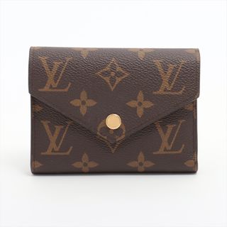 ルイヴィトン(LOUIS VUITTON)のヴィトン ポルトフォイユヴィクトリーヌ   ブラウン レディース コンパク(財布)