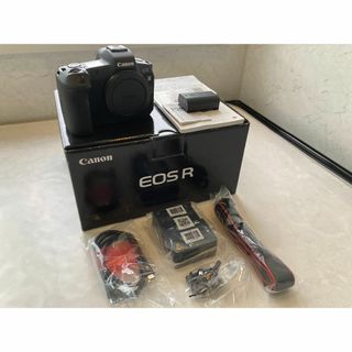 Canon - canon EOS R ボディ　美品　スペアバッテリー付