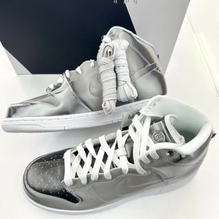 ナイキ(NIKE)のナイキ　ダンク　ハイ　クロット　DUNK HI C CLOT シルバー　28cm(スニーカー)