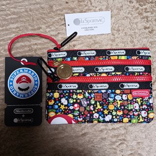 レスポートサック(LeSportsac)のレスポートサック マリオ ポーチ 任天堂(ポーチ)