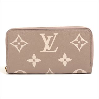 ルイヴィトン(LOUIS VUITTON)のヴィトン ジッピーウォレット   グレー レディース 長財布(財布)