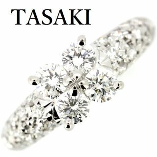 タサキ(TASAKI)の田崎真珠 TASAKI ダイヤモンド 0.64ct リング Pt900(リング(指輪))