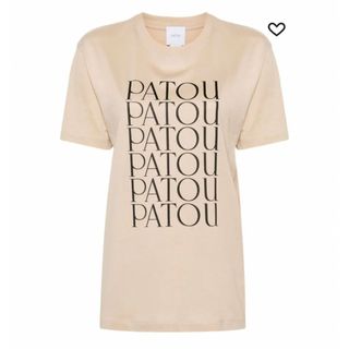 パトゥ(PATOU)のPATOU パトゥ　Tシャツ ベージュ　XXS(Tシャツ(半袖/袖なし))