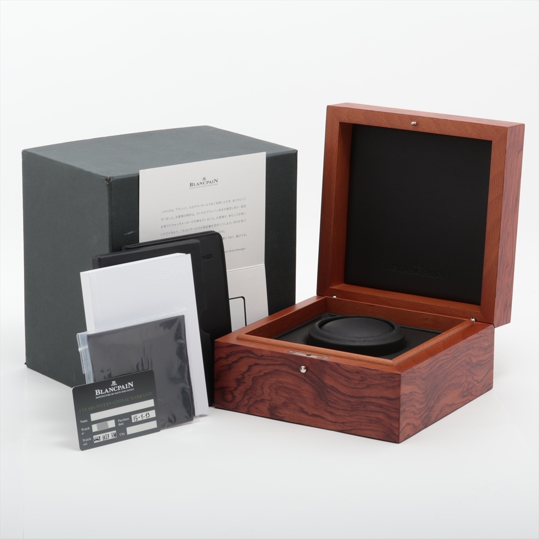 BLANCPAIN(ブランパン)のブランパン ヴィルレ ラージデイト レトログラード SS×革   メンズ メンズの時計(腕時計(アナログ))の商品写真