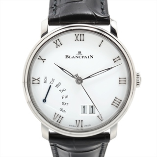 ブランパン(BLANCPAIN)のブランパン ヴィルレ ラージデイト レトログラード SS×革   メンズ(腕時計(アナログ))