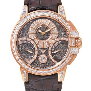 ハリーウィンストン(HARRY WINSTON)のオーシャン スパークリング バイレトログラードオートマティック 世界20本限定 Ref.OCEABI42RR003 中古美品 メンズ 腕時計(腕時計(アナログ))