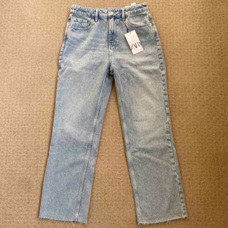 ザラ(ZARA)のZARA Z1975 ハイライズ ストレート デニムパンツ EU40（13号）(デニム/ジーンズ)