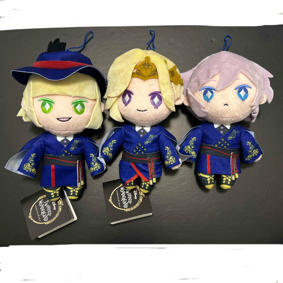 ツイステ ポムフィオーレ ぬいぐるみ ルーク ヴィル エペルの
