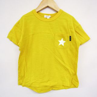 サンカンシオン 半袖Ｔシャツ トップス 胸ポケット 未使用品 キッズ 男の子用 120サイズ イエロー 3can4on(Tシャツ/カットソー)