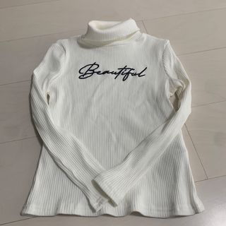 シーイン(SHEIN)の新品未使用　SHEIN 120タートルネックシャツ(Tシャツ/カットソー)