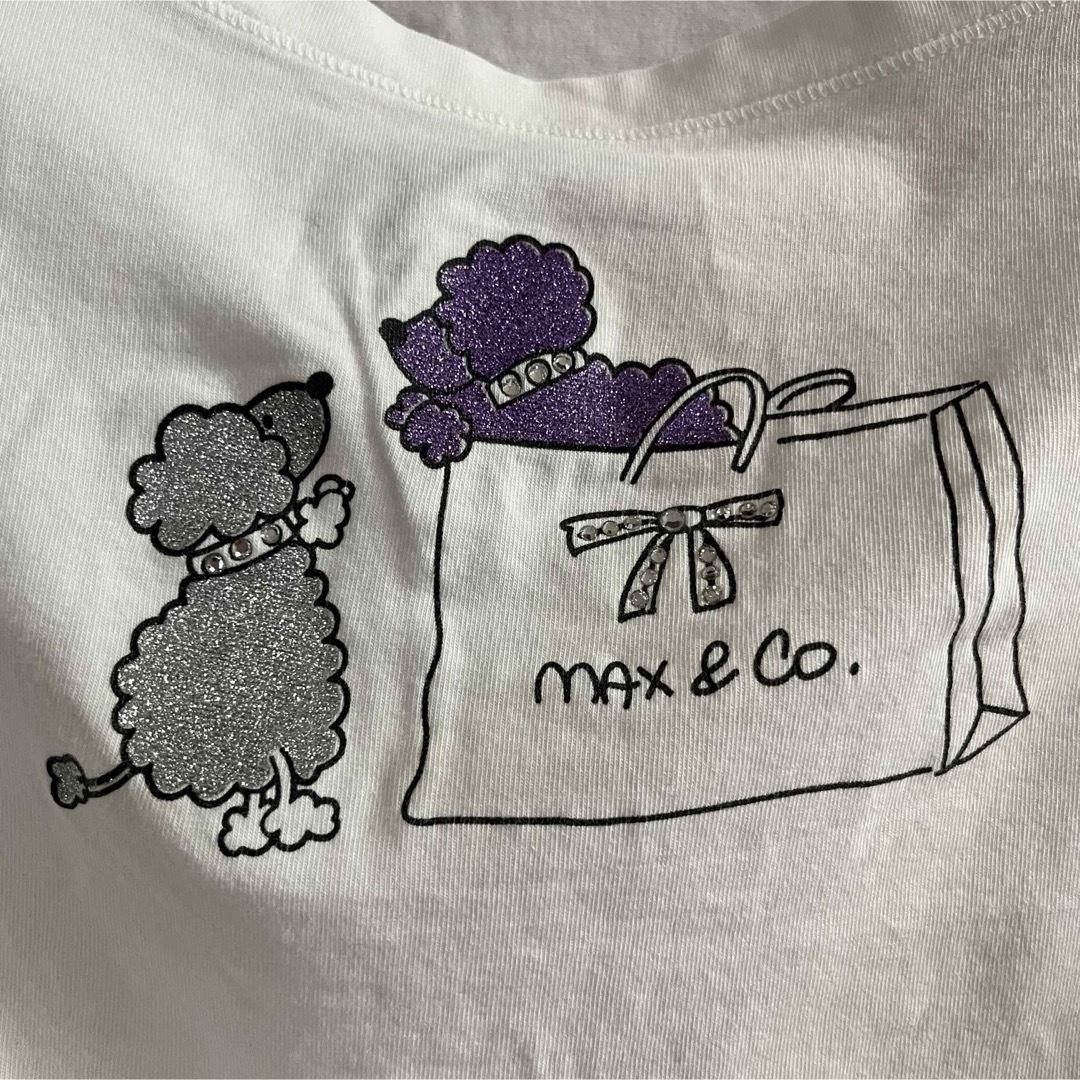 ❤️MAX & CO.tricot プードルプリントカットソー❤️ メンズのトップス(Tシャツ/カットソー(半袖/袖なし))の商品写真