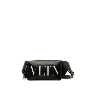 ヴァレンティノ(VALENTINO)のヴァレンティノ ロゴ ボディバッグ ウエストバッグ レザー レディース VALENTINO 【1-0147032】(ボディバッグ/ウエストポーチ)