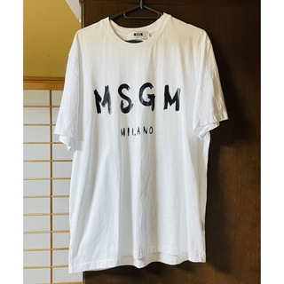【美品】MSGM Tシャツ　白色