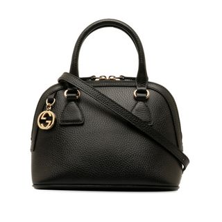 Gucci - 美品 グッチ ロゴ ハンドバッグ ショルダーバッグ 2WAY 448661 レザー レディース GUCCI 【222-48835】