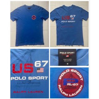 ポロラルフローレン(POLO RALPH LAUREN)の90s POLO SPORT US67 YACHT ポロスポーツ ラルフローレン(Tシャツ/カットソー(半袖/袖なし))