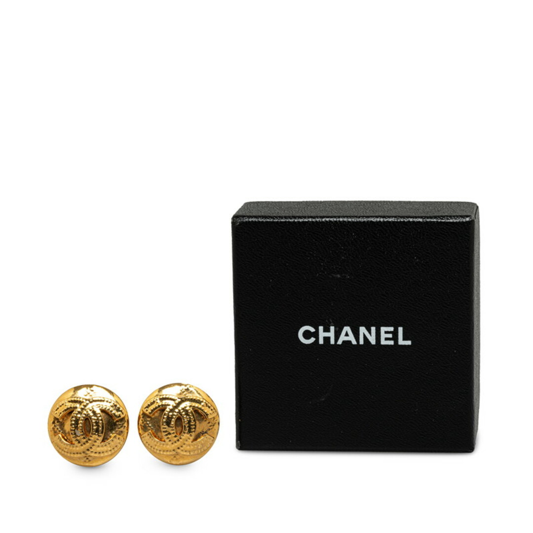 CHANEL(シャネル)のシャネル ヴィンテージ ココマーク イヤリング メッキ レディース CHANEL 【222-48884】 レディースのアクセサリー(イヤリング)の商品写真