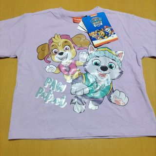 パウパトロール(パウ・パトロール)の新品パウパトロールスカイ　半袖Tシャツ120 女の子(Tシャツ/カットソー)