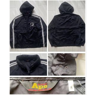 A BATHING APE(ナイロンジャケット ・ ブラック/黒色系)の A BATHING APE(ナイロンジャケット ・ ブラック/黒色系)の