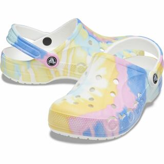 クロックス(crocs)の24cm クロックス バヤ タイダイ クロッグ ホワイト マルチ baya(サンダル)