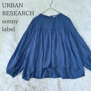 アーバンリサーチサニーレーベル(URBAN RESEARCH SONNY LABEL)のURBAN RESEARCH sonny label 刺繍ギャザーとろみブラウス(シャツ/ブラウス(長袖/七分))