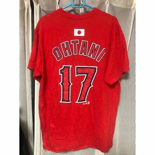 マジェスティック　大谷翔平　エンゼルス　Tシャツ　Lサイズ