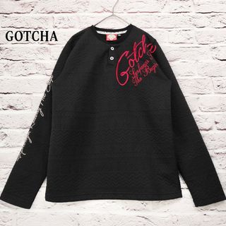 GOTCHA - 【インパクト刺繍】ガッチャ GOTCHA ロングスリーブ 幾何学模様