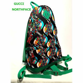 グッチ(Gucci)の新品未使用 超希少 グッチノースフェイスコラボ バックパック ユニセックス(バッグパック/リュック)