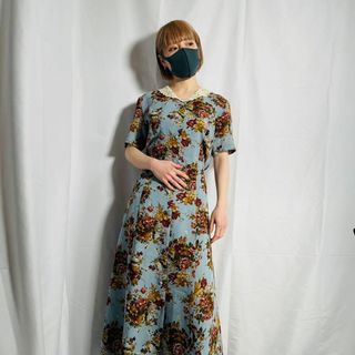 VINTAGE - デッドストック 80sヴィンテージ FILM-F 花柄レトロ VINTAGE - デッドストック 80sヴィンテージ FILM-F 花柄レトロ