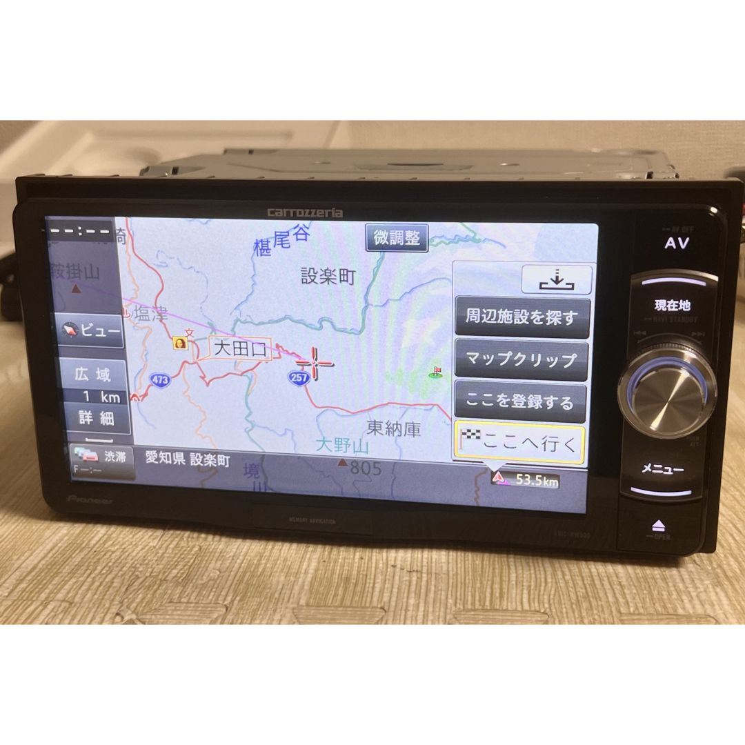 carrozzeria ナビ AVIC-RW802-D 2018年 フルセグ|車 carrozzeria ナビ AVIC-RW802-D 2018年 フルセグ|車