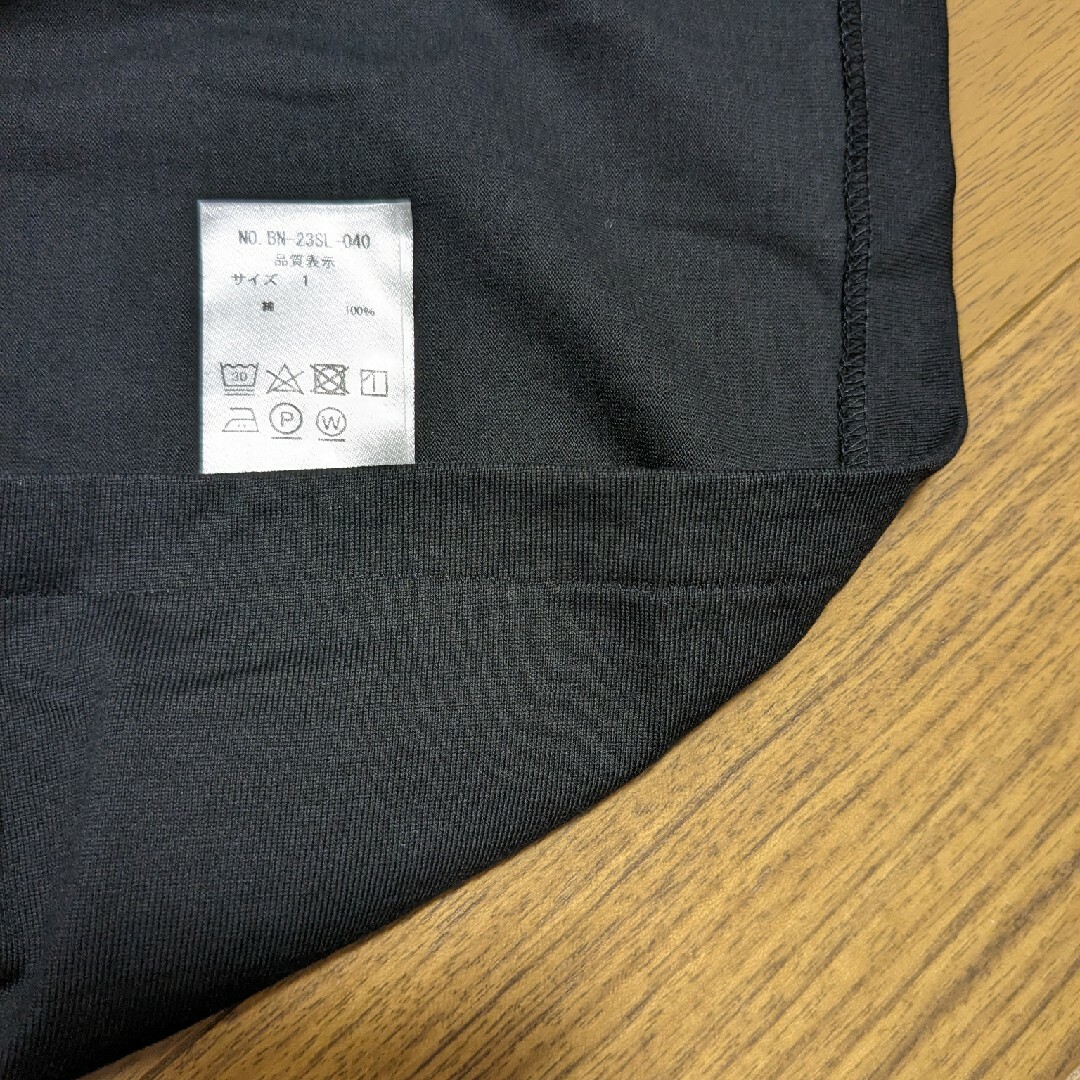 BATONER(バトナー)の未使用に近い!BATONERパックTシャツ1黒/PACK T-SHIRTブラック レディースのトップス(Tシャツ(半袖/袖なし))の商品写真