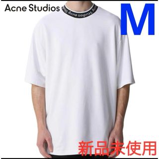 新品未使用！アクネスタディオス　ロゴカラー　Tシャツ　M 芸能人着用多数！