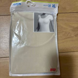 ユニクロ(UNIQLO)のXL  エアリズム　UネックT (半袖)(Tシャツ(半袖/袖なし))