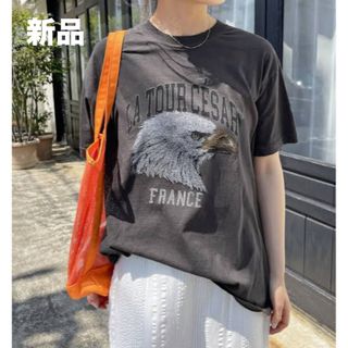 スピックアンドスパン(Spick & Span)の新品⭐️スピックアンドスパン Vintage style TOURロックT(Tシャツ(半袖/袖なし))