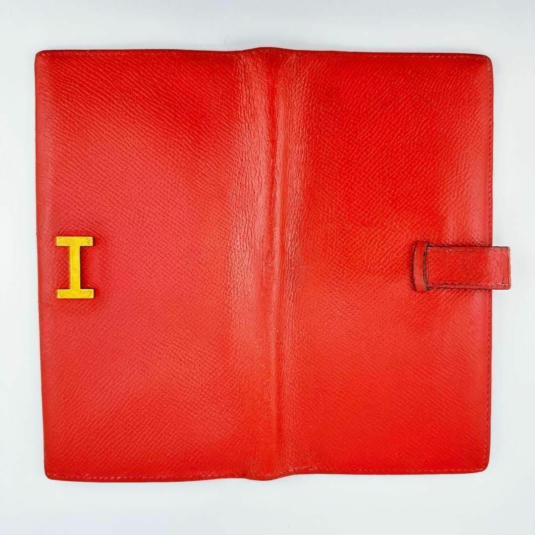 HERMES エルメス べアン クラシック 財布 赤 レッド ブランド HERMES エルメス べアン クラシック 財布 赤 レッド ブランド