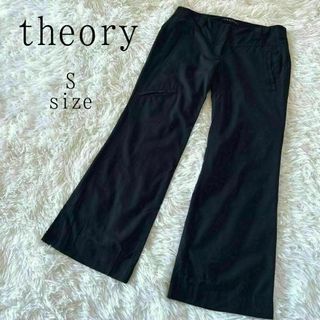 セオリー(theory)のtheory セオリー ブラックデザイン ウールパンツ(カジュアルパンツ)