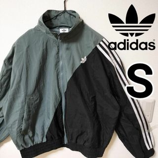 オリジナルス(Originals（adidas）)のadidas アディカラー スライスド トレフォイル トラックジャケット 女性S(ブルゾン)