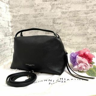 【美品】GIANNI CHIARINI アリファ M バンド ショルダーバッグ