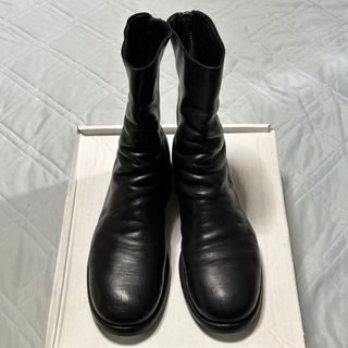 グイディ(GUIDI)のGUIDI 988 バックジップブーツ Black 40.5(ブーツ)