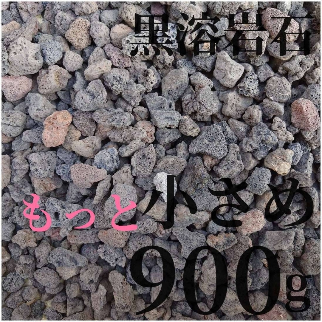 溶岩石 もっと小さめ900g(テラリウム・コケリウム・アクアリウムにぴったり) その他のペット用品(アクアリウム)の商品写真