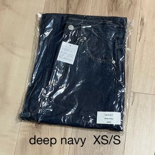 TWWデニム　deep navy XS/S(デニム/ジーンズ)