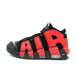 ナイキ(NIKE)のナイキ NIKE ■ 【 AIR MORE UPTEMPO 96 Black and University Red DJ4400 001 】 エア モアアップテンポ 96 ブラック アンド ユニバーシティ レッド スニーカー w18849(スニーカー)